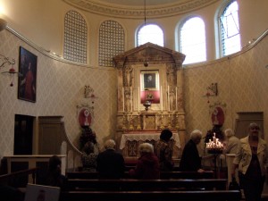 Capilla dedicada el Beato John Henry Newman en la iglesia del Oratorio de San Felipe Neri en Birmingham, Inglaterra.